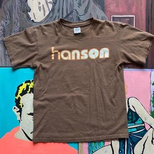 Vintage 90s Autographed Hanson Band Album T Shirt